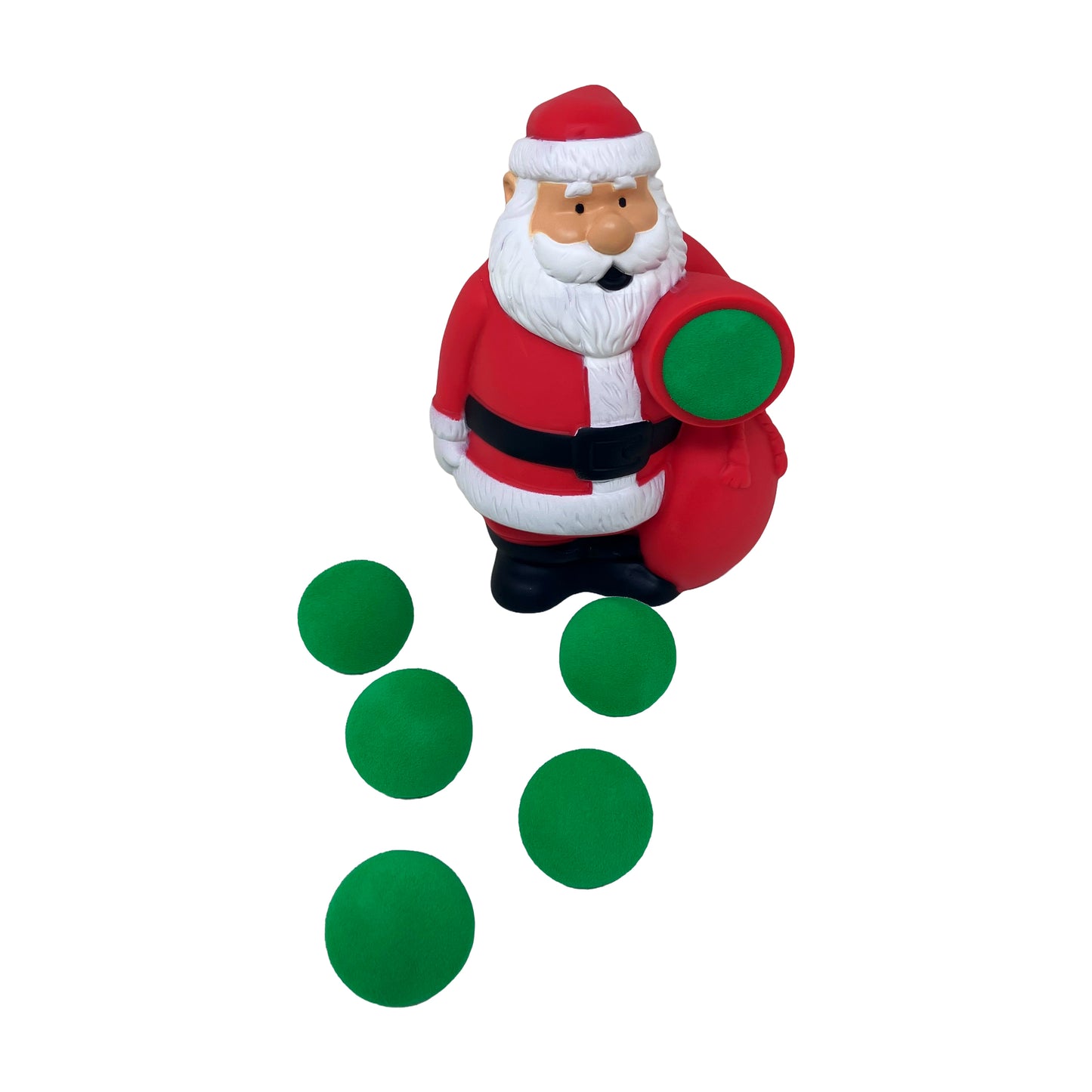 Hog Wild Santa Holiday Popper - Festive Foam Ball Launcher