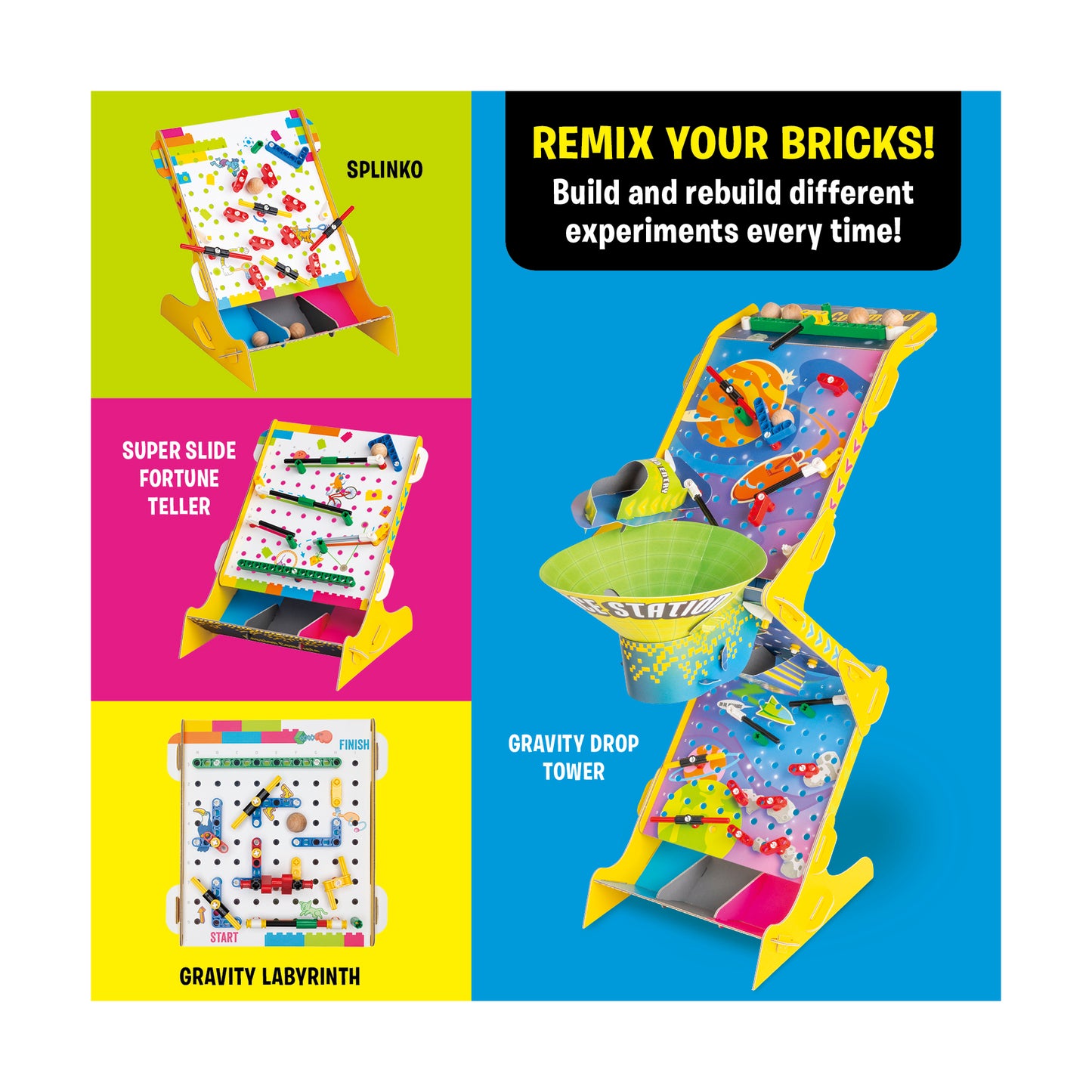 LEGO Gravity Drop 168-Piece Engineering Marvel Playset