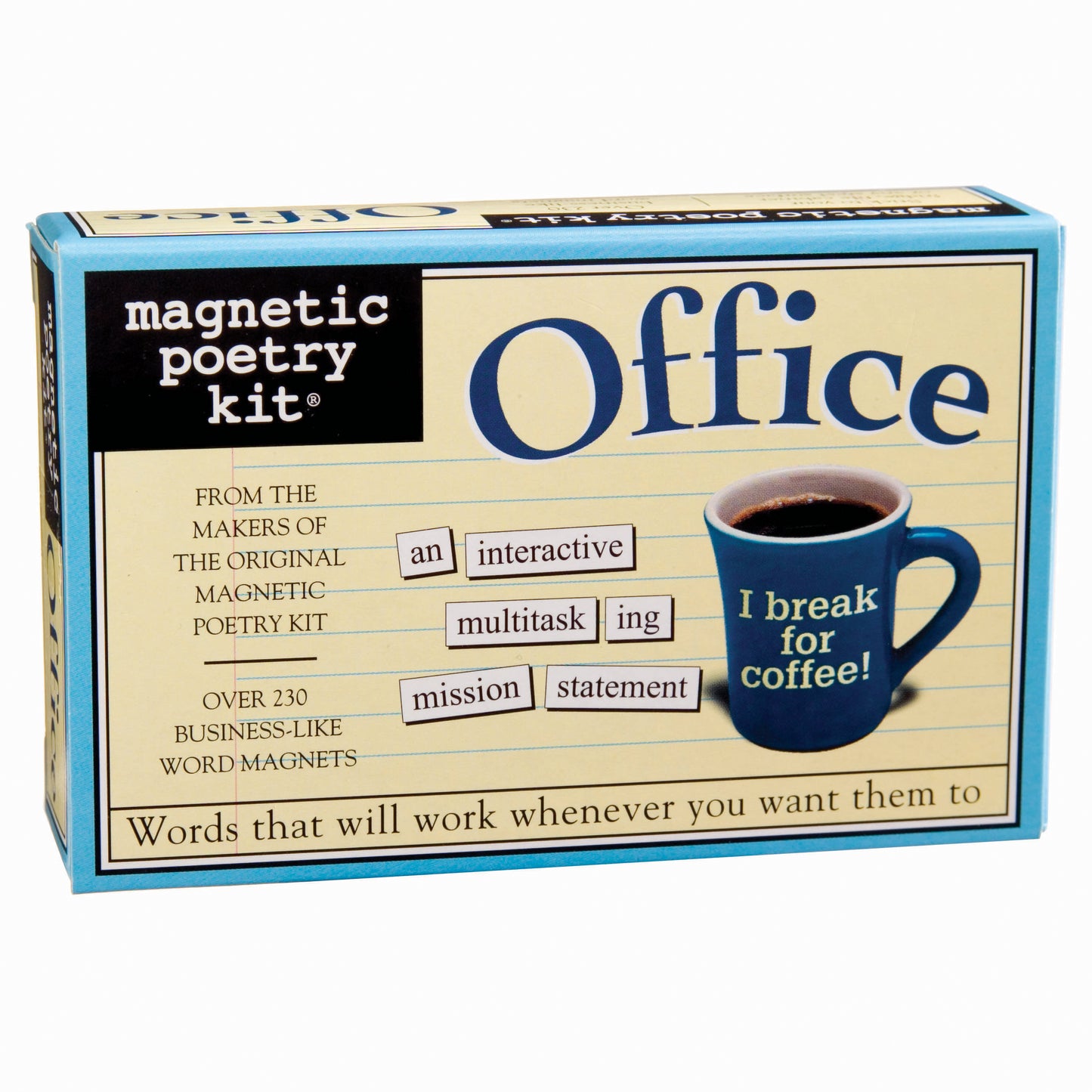Magnetic Poetry Kit: Office Edition - Energize Your Workspace!
