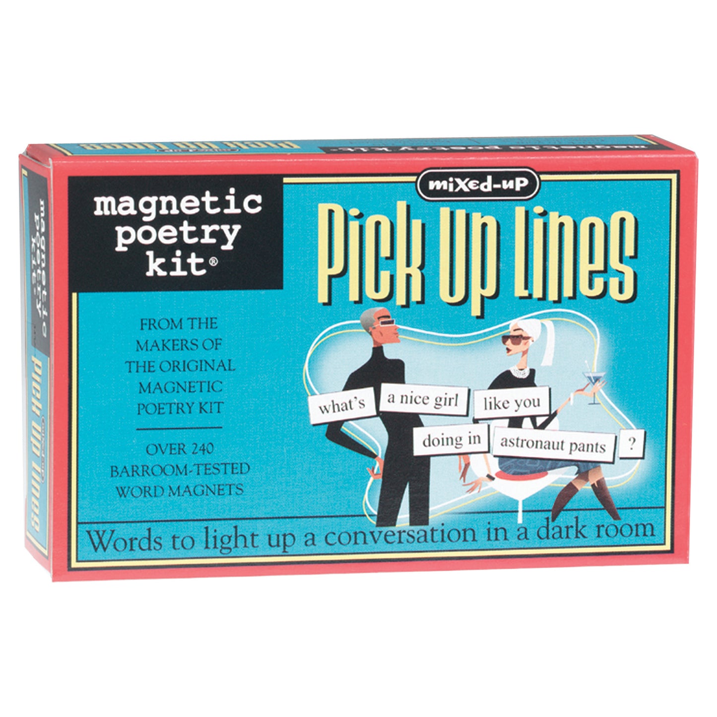 Magnetic Poetry Kit: Flirtatious Fun with Mixed-Up Pick Up Lines