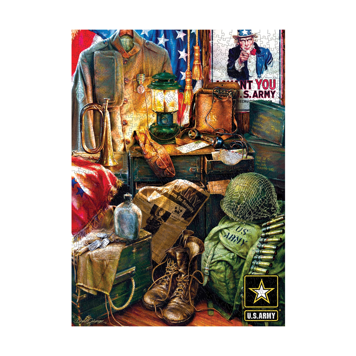 MasterPieces Hometown Heroes Men of Honor Jigsaw Puzzle - 1000 pc