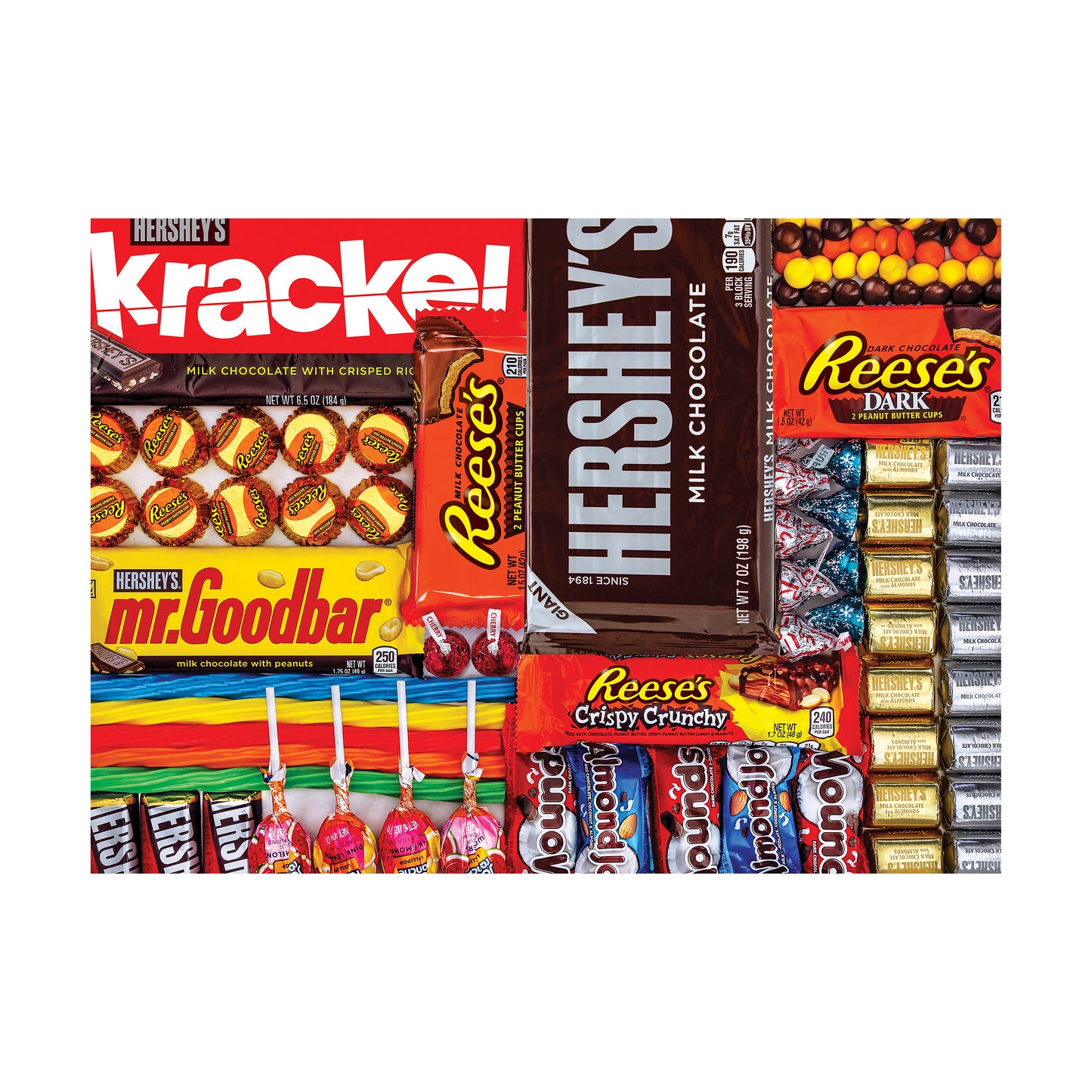 Hershey's Chocolate Lovers 1000-Piece Jigsaw Puzzle