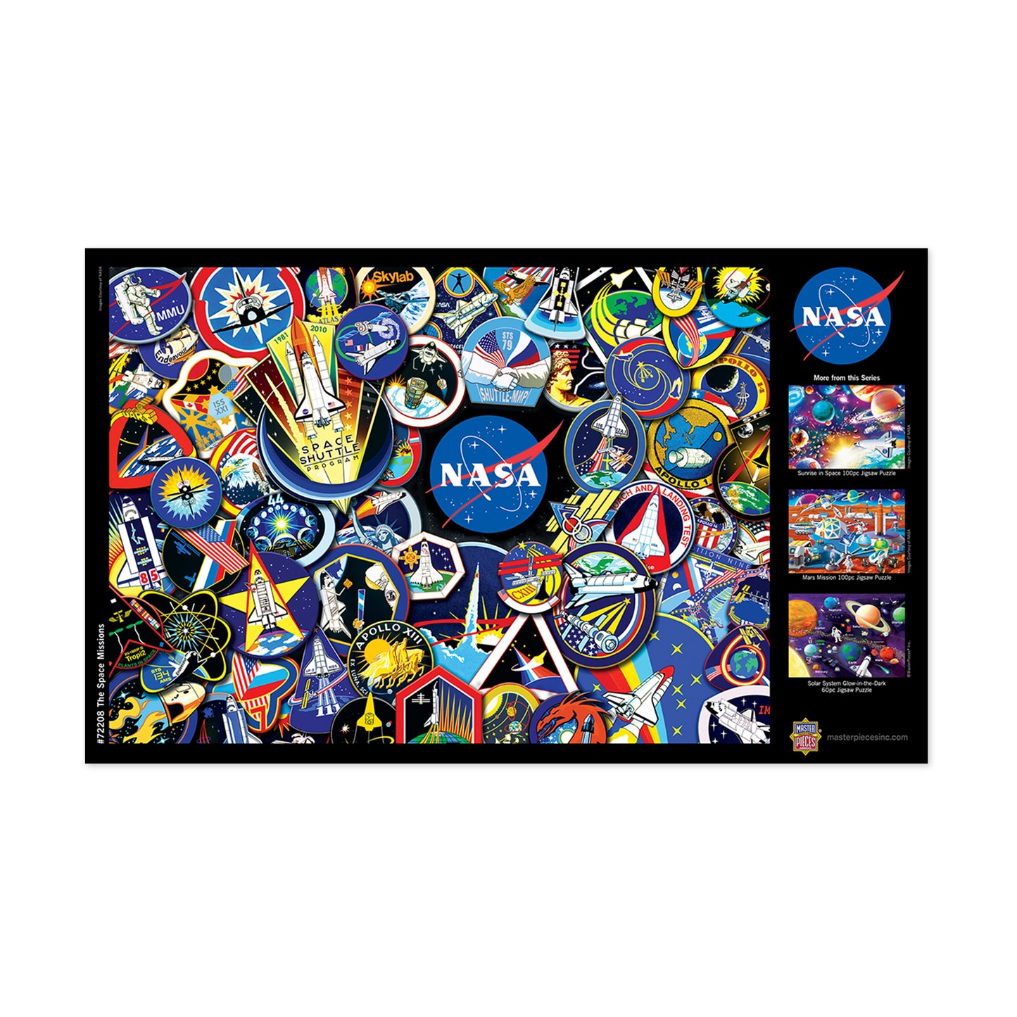 NASA - The Space Missions: 1000-Piece Puzzle Extravaganza