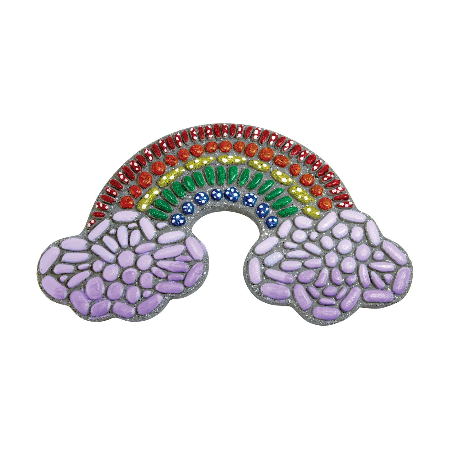 Creative Escapes Rainbow Stepping Stone Paint Kit - Multicolor