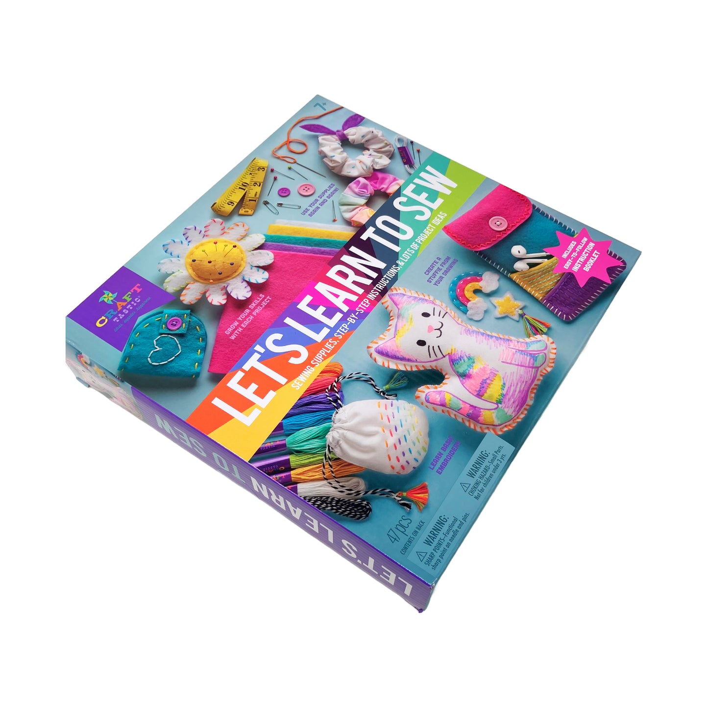 Craft-tastic Beginner's Sewing Kit - Let's Learn to Sew