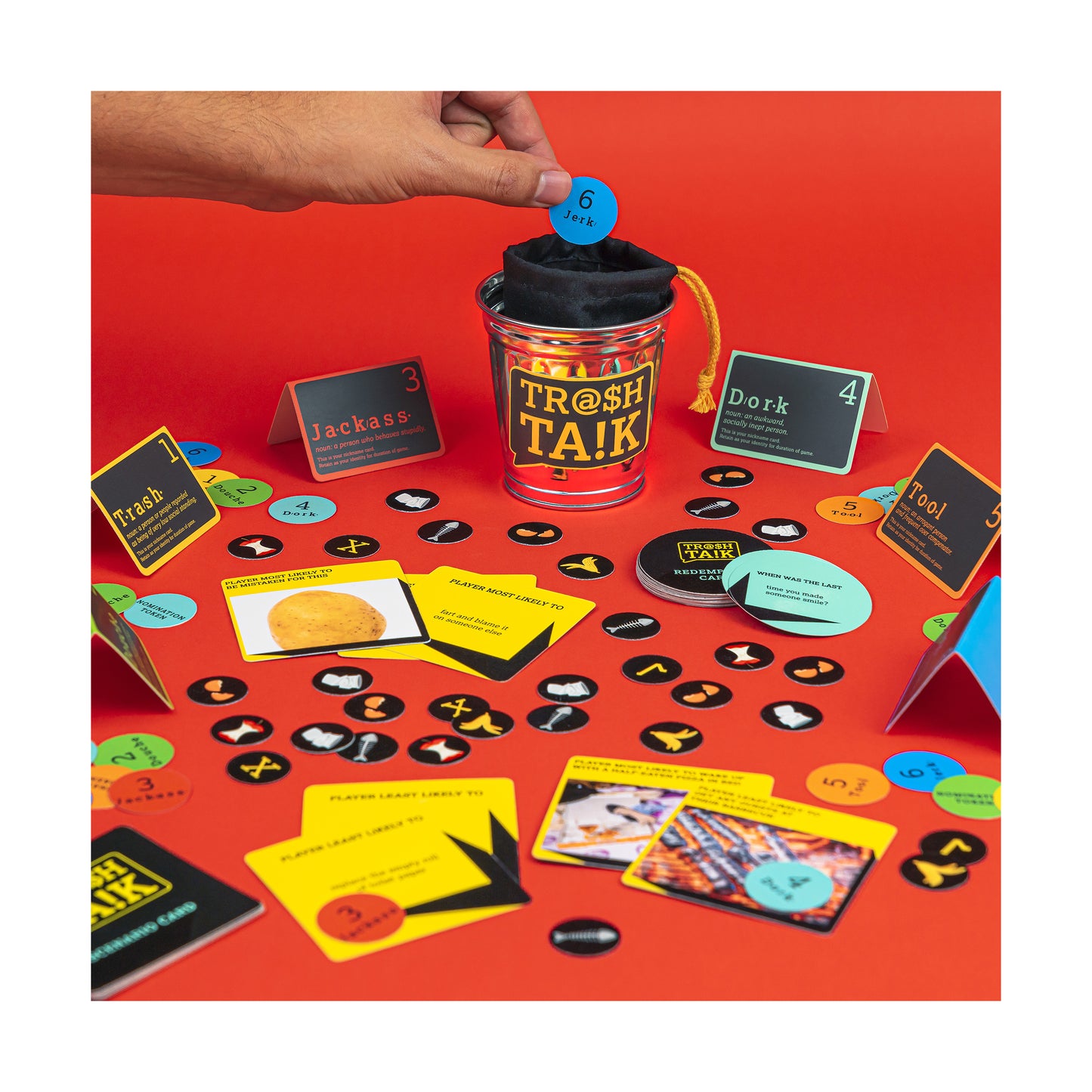 Trash Talk: The Ultimate Name & Shame Party Game by Looney Goose