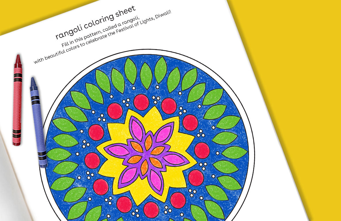 Rangoli Coloring Pages Rangoli Coloring Pages | Free Coloring Pages