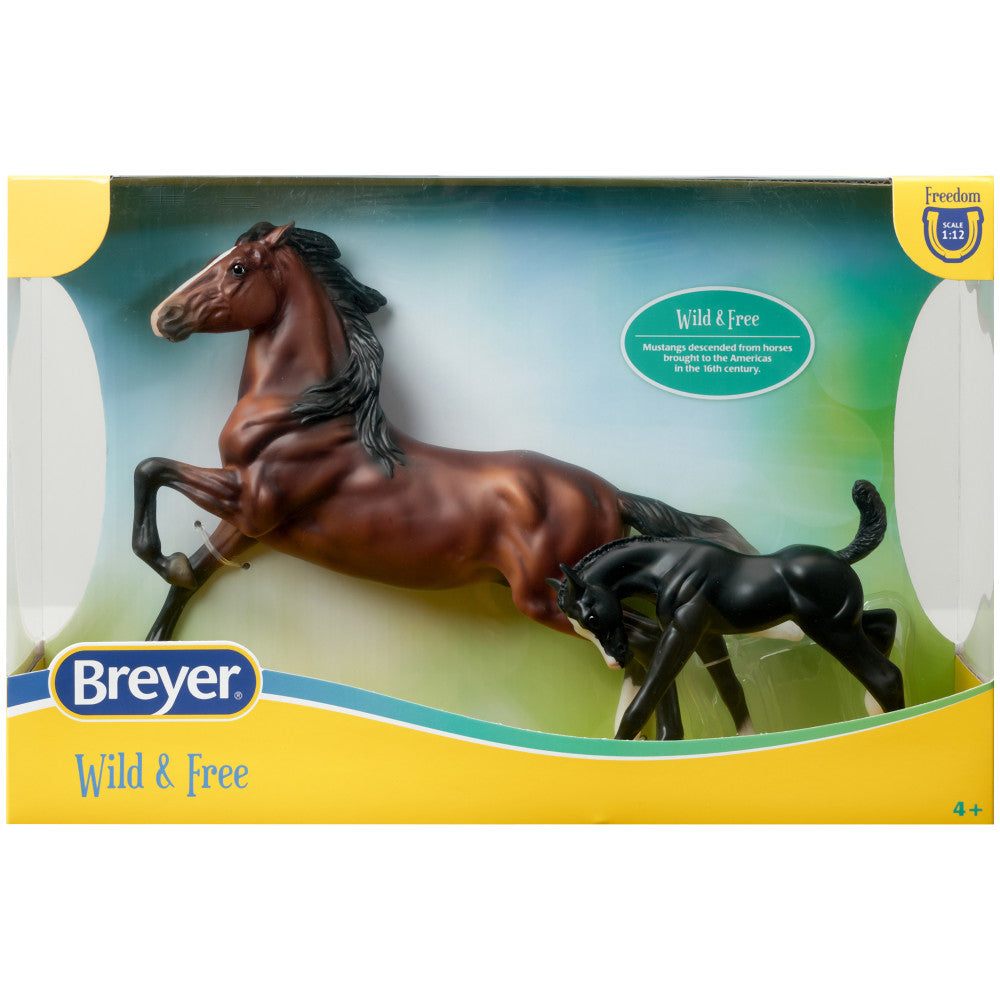 Breyer Freedom Series Wild & Free Mustang Horse and Foal Set