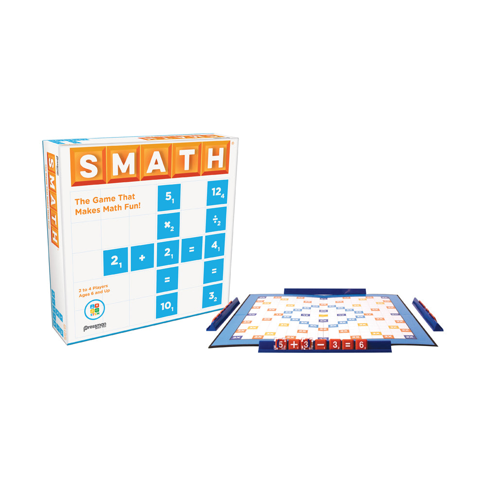 Smath Educational Math Board Game by Pressman Toy – Toys