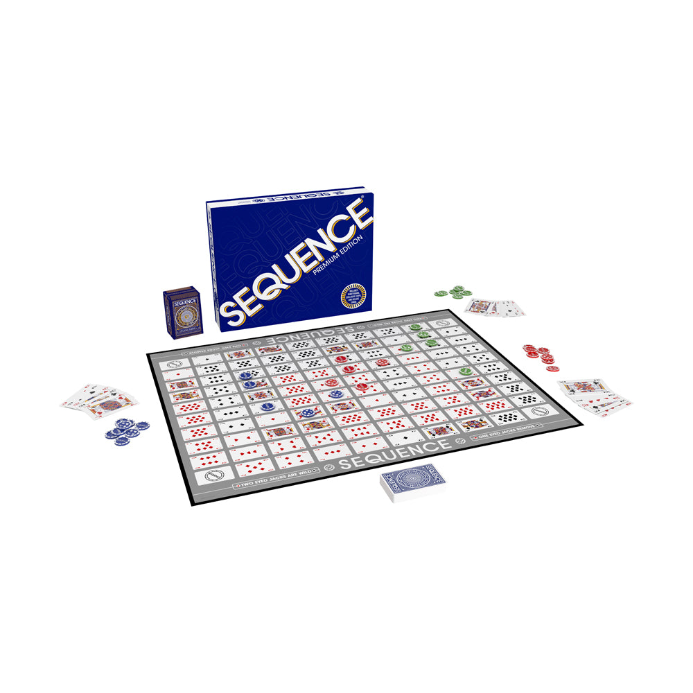 Sequence Game Premium Edition - Deluxe Strategy Board Game – Toys