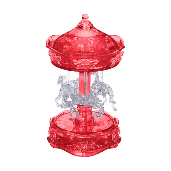 BePuzzled Carousel 3D Crystal Puzzle - 83 pc – Toys