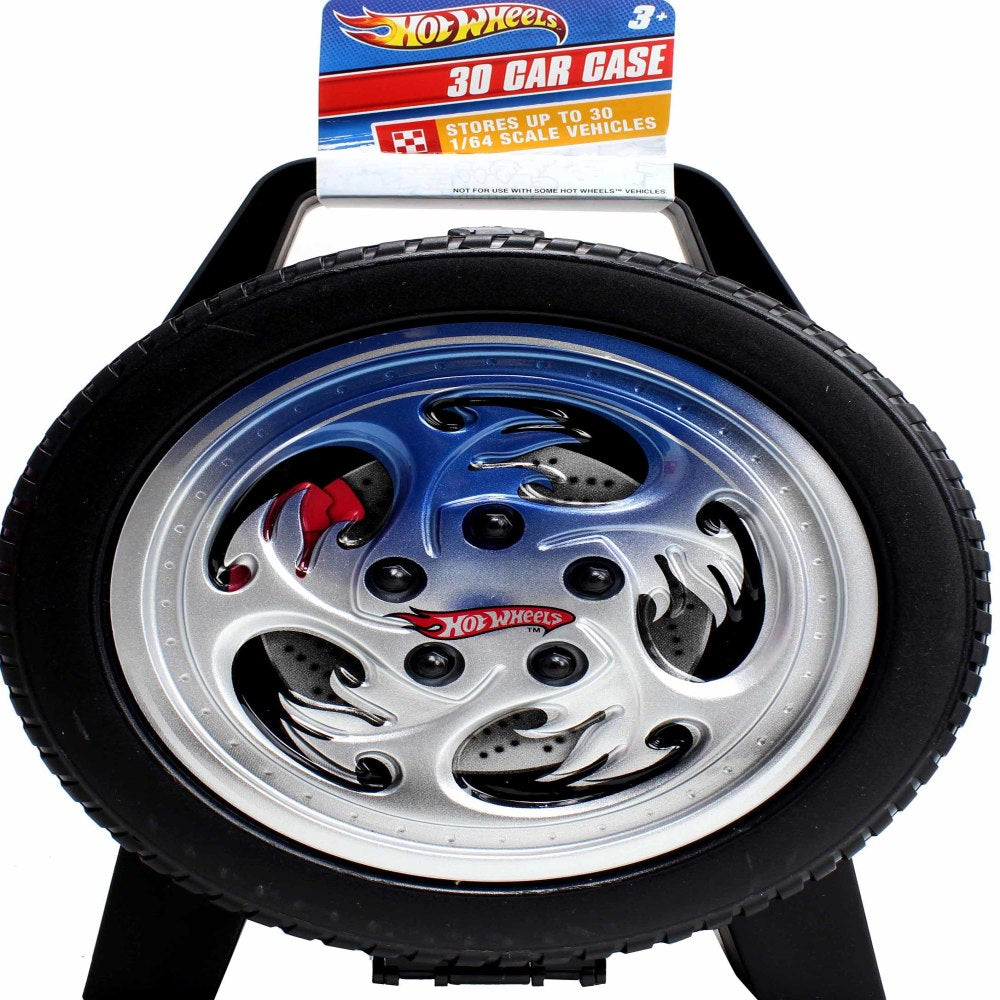 ルースミニカー83 Hot Wheels Portable 30-Car Collector Case with Retro Wheel Design