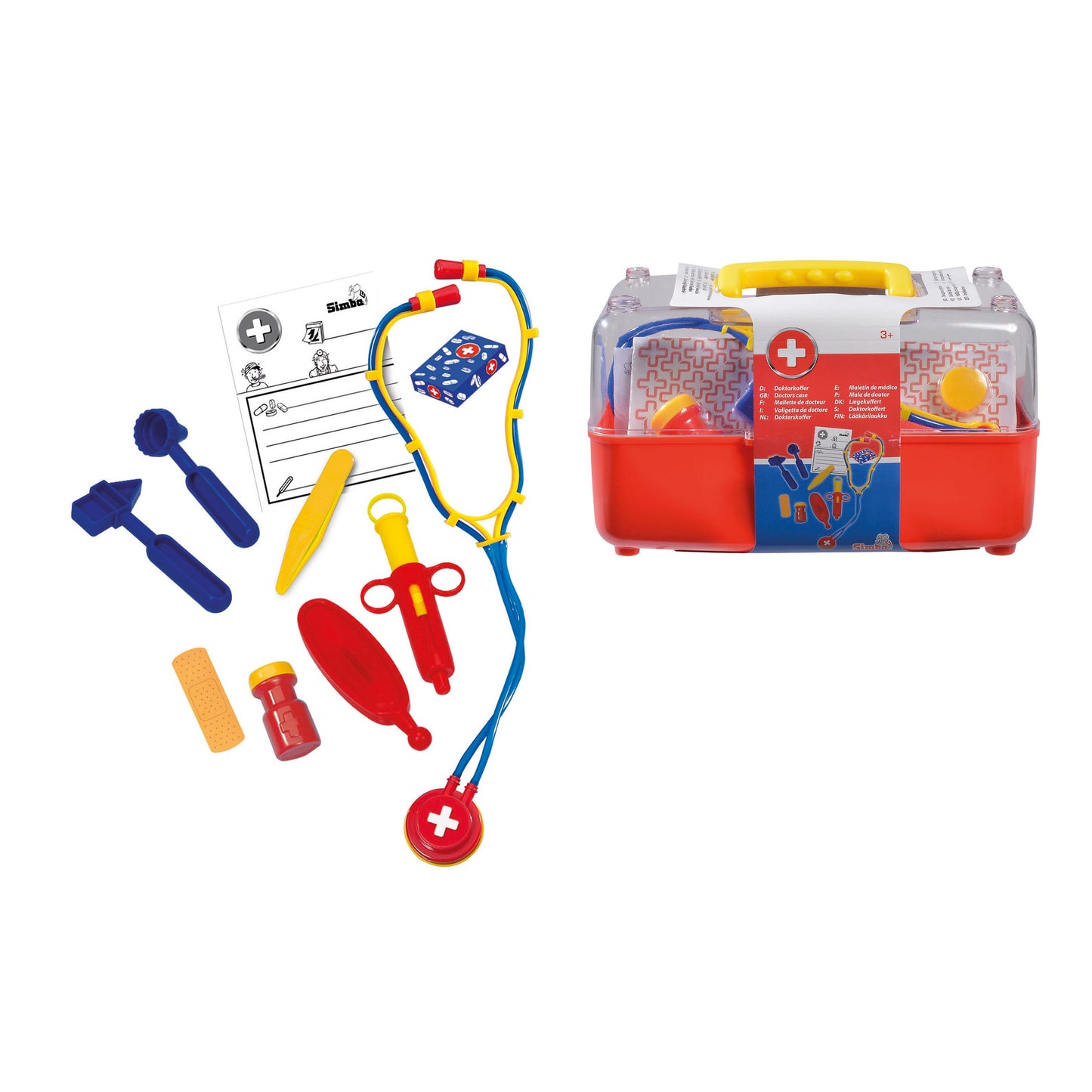 Simba Doctor Case Playset - 10-Piece Medical Kit for Kids