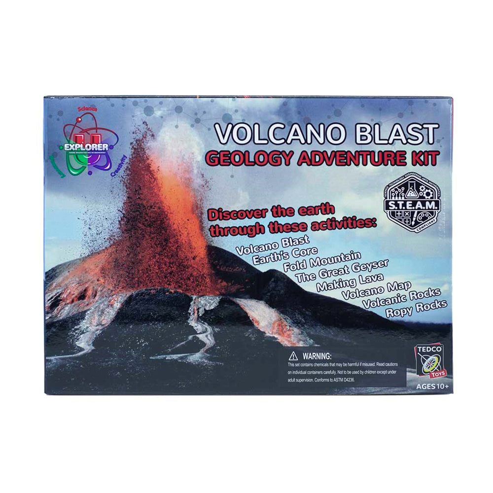 Tedco Toys Explorer-U Volcano Blast Geology Science Kit