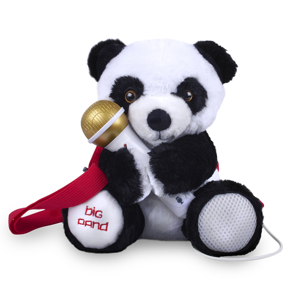 Singing Machine Kids Sing-Along Crew Plush, Big Pand