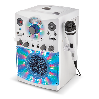 Handheld Singing Machine Singing Machine Portable Bluetooth Karaoke Machine with Wired Micropho ...