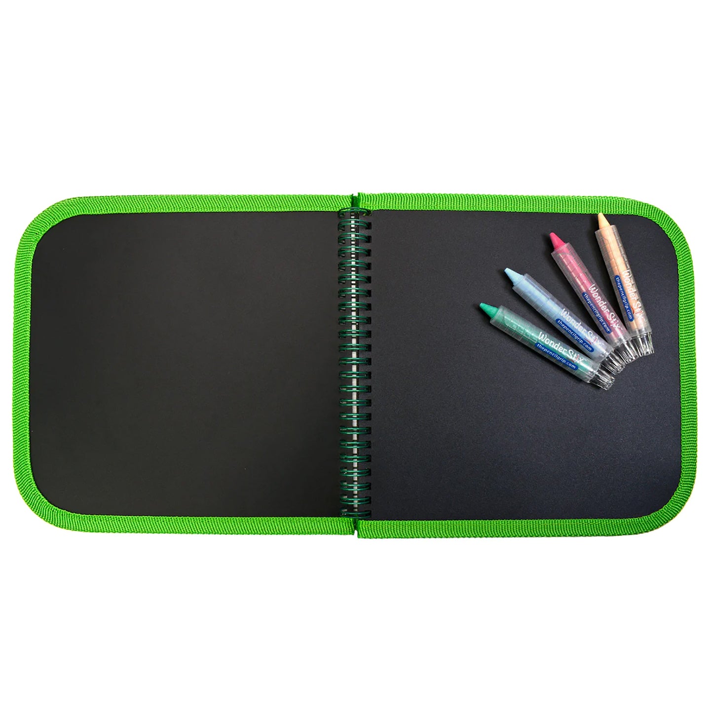 The Pencil Grip Daily Doodler Dino-Themed Reusable Activity Book with Wonder Stix