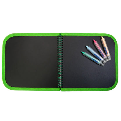 The Pencil Grip Daily Doodler Dino-Themed Reusable Activity Book with Wonder Stix