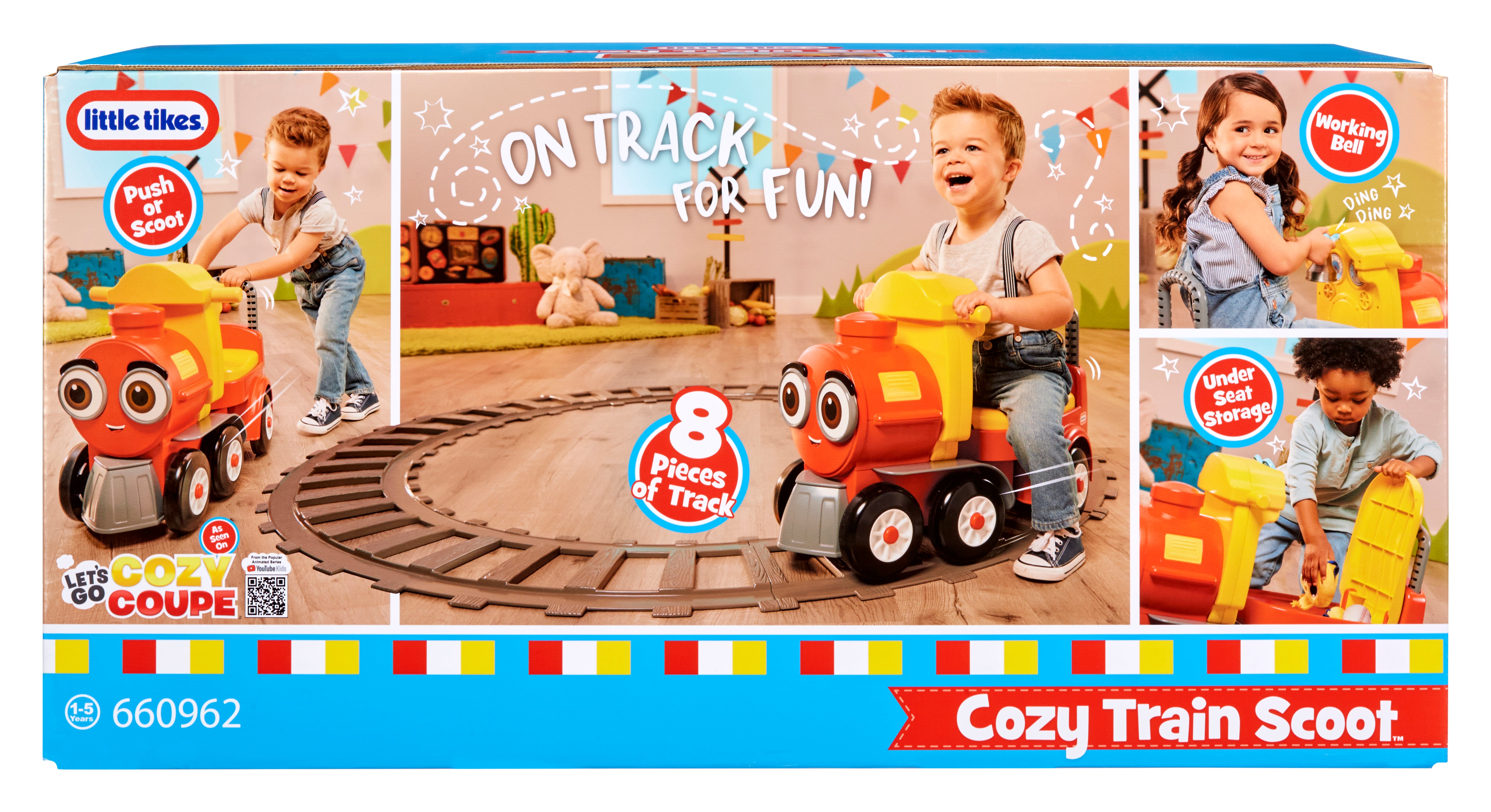Cozy Train Scoot with Track | Toys R Us – Toys