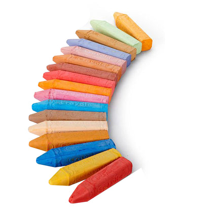 Crayola Washable Sidewalk Chalk 48-Count in assorted bright colors arranged in a row