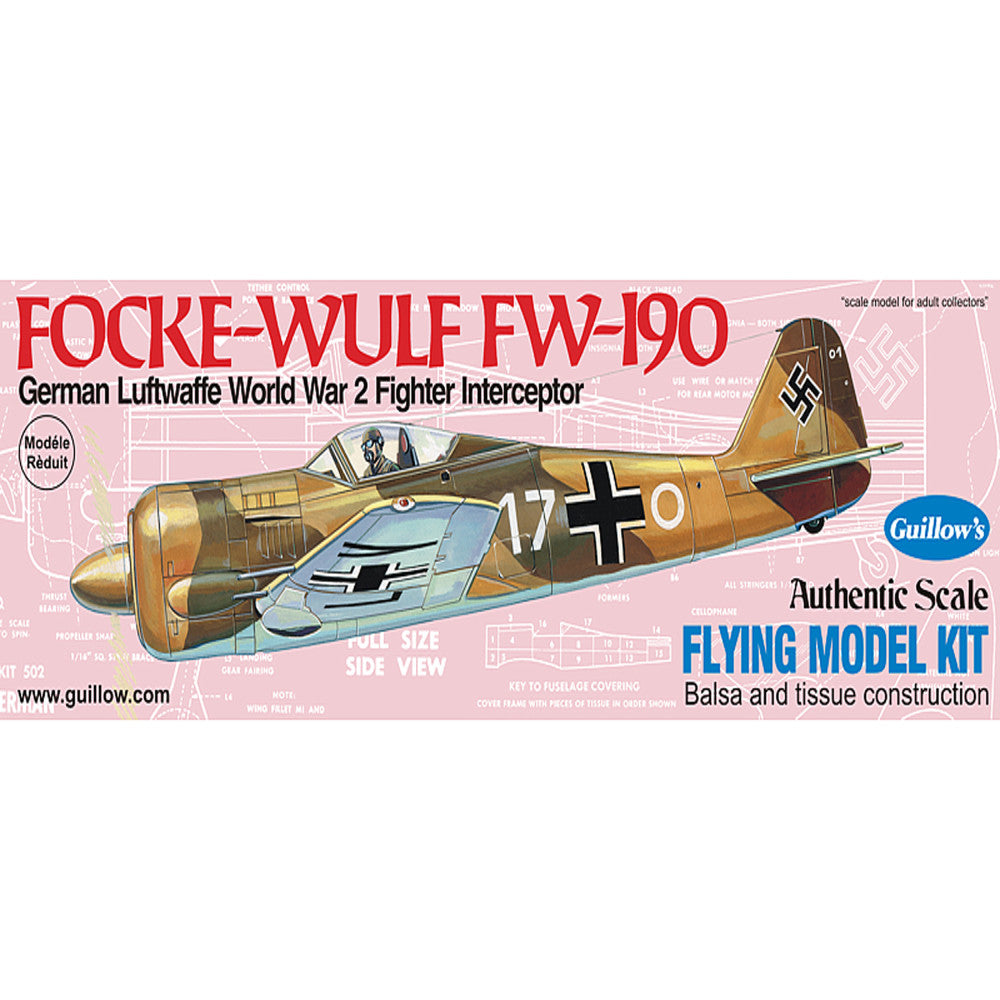 Guillow's FockeWulf FW190 Scale Model Kit, 1/30th Scale Toys"R"Us