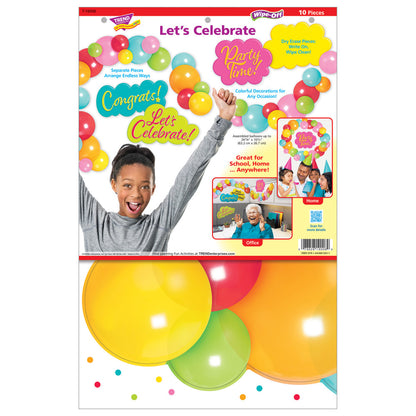 TREND Celebrate Learning Decorative Set, 10-Piece Dry-Erase Kit