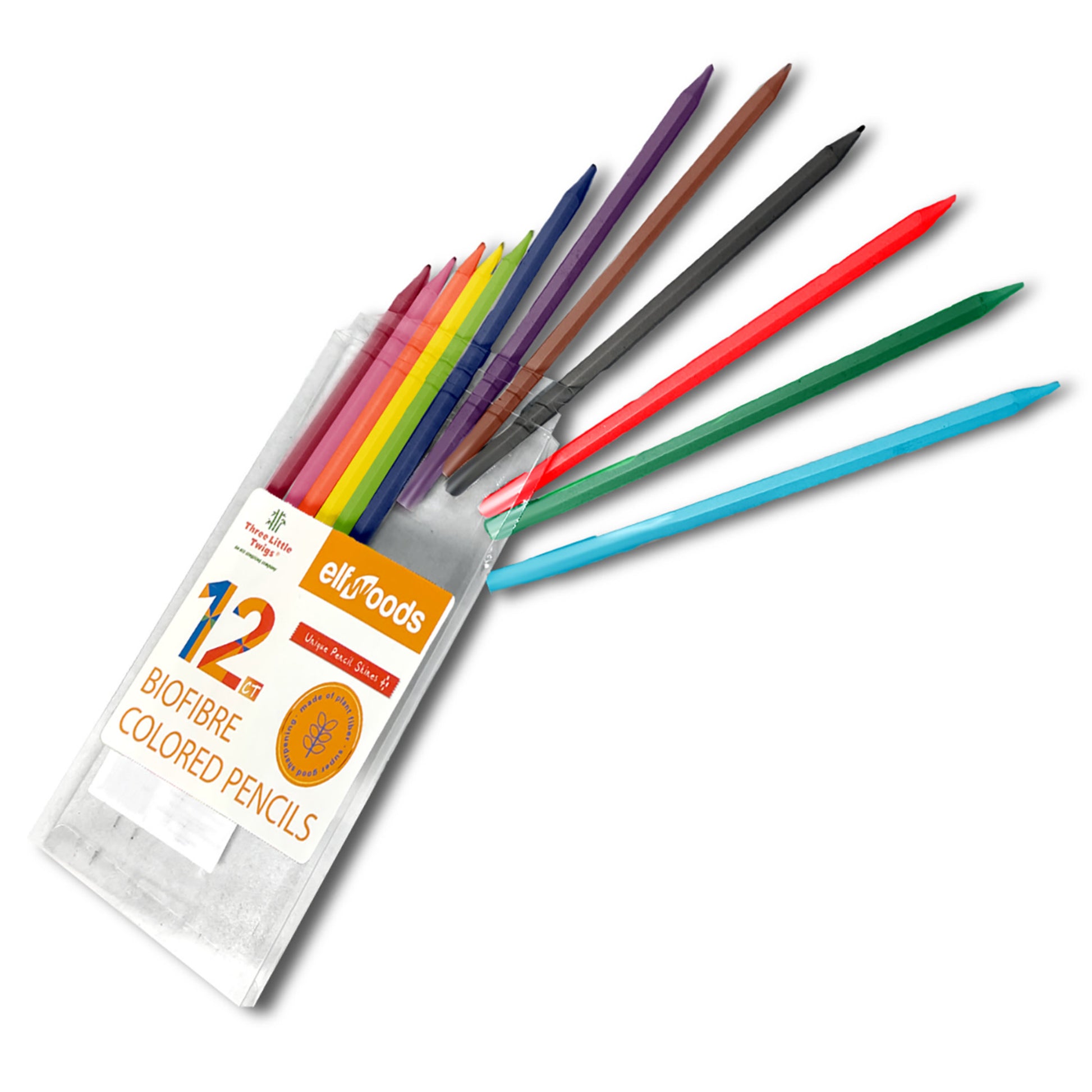 Three Little Twigs: Elfwoods: Biofibre Pencils 3pk Bundle