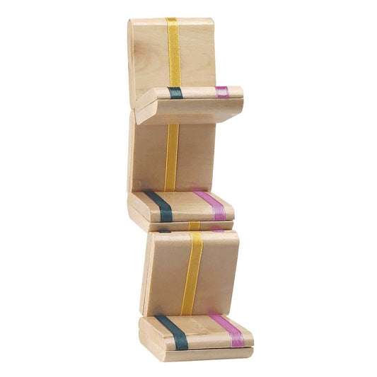 Toysmith Jacob's Ladder Classic Wooden Optical Illusion Toy