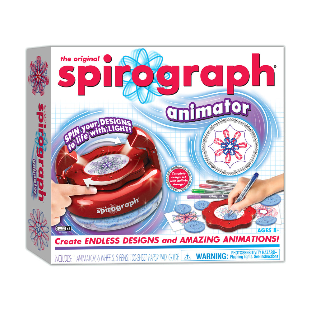 Spirograph Animator Creative Design and Animation Kit – Toys