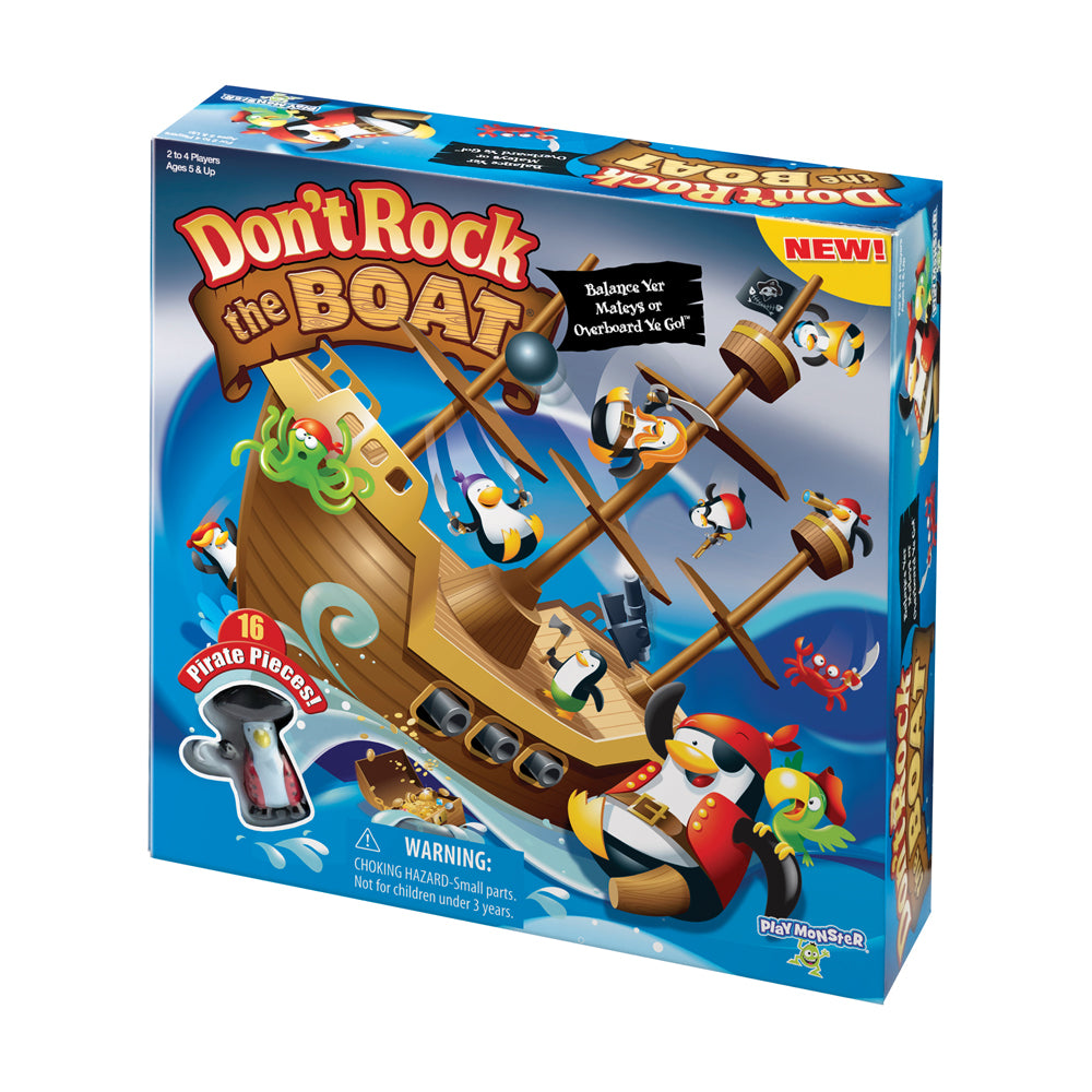 Pirate Rocker Game Don't Rock the Boat Balancing Pirate Penguin Game – Toys