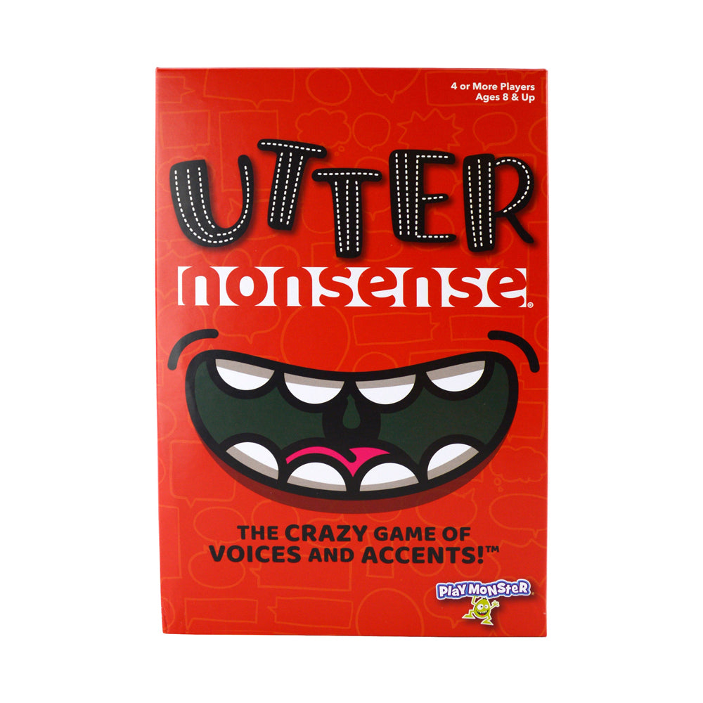 Utter Nonsense Family Edition Voice and Accent Party Game