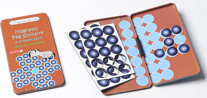 Purple Cow To Go Peg Solitaire Magnetic Travel Game