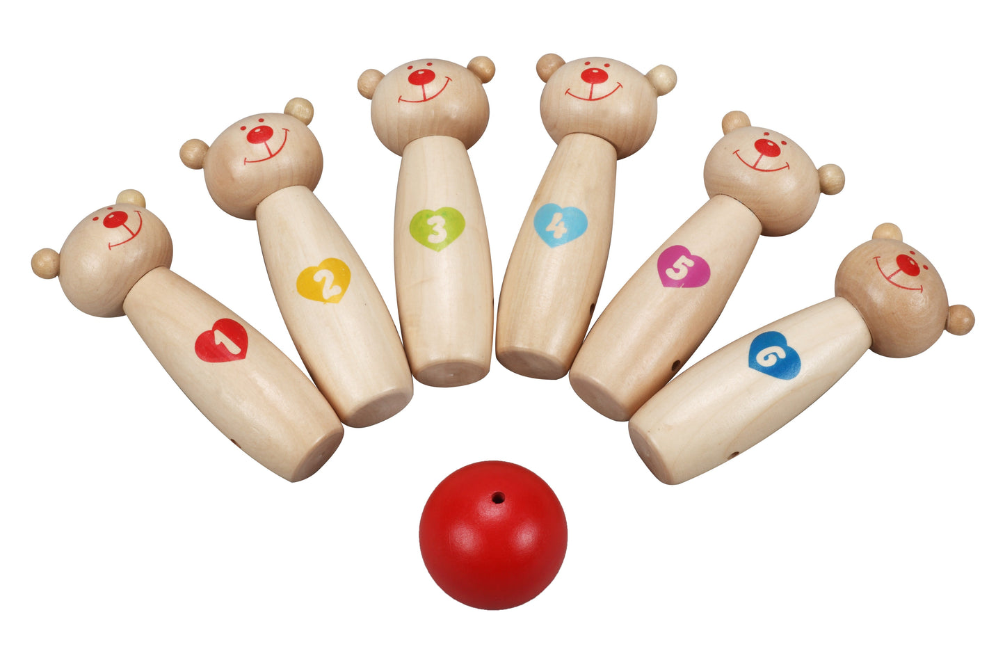 Classic World Bear Bowling Set for Kids - Fun Group Game