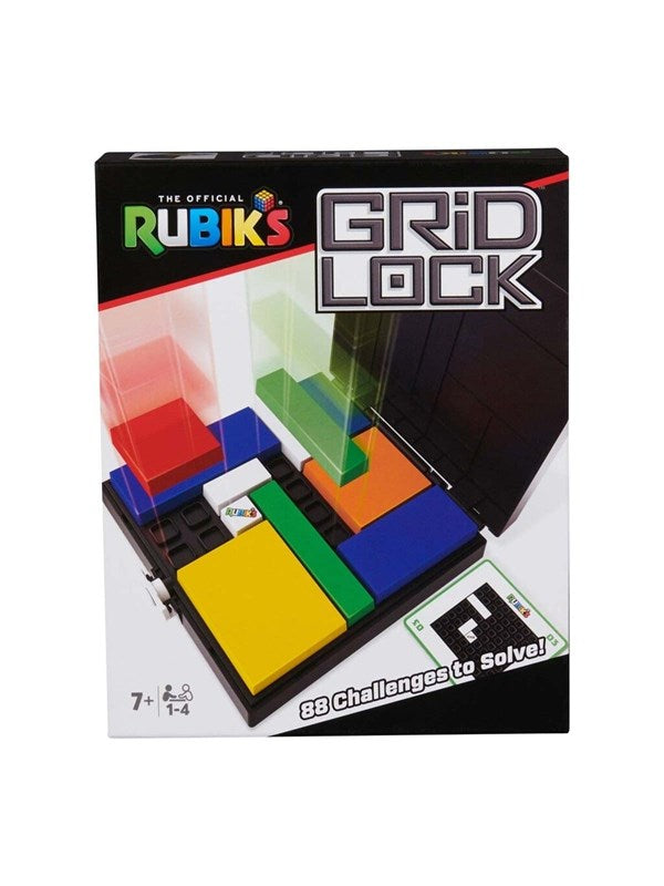 Rubik's Cube Gridlock Colorful Puzzle Challenge Game