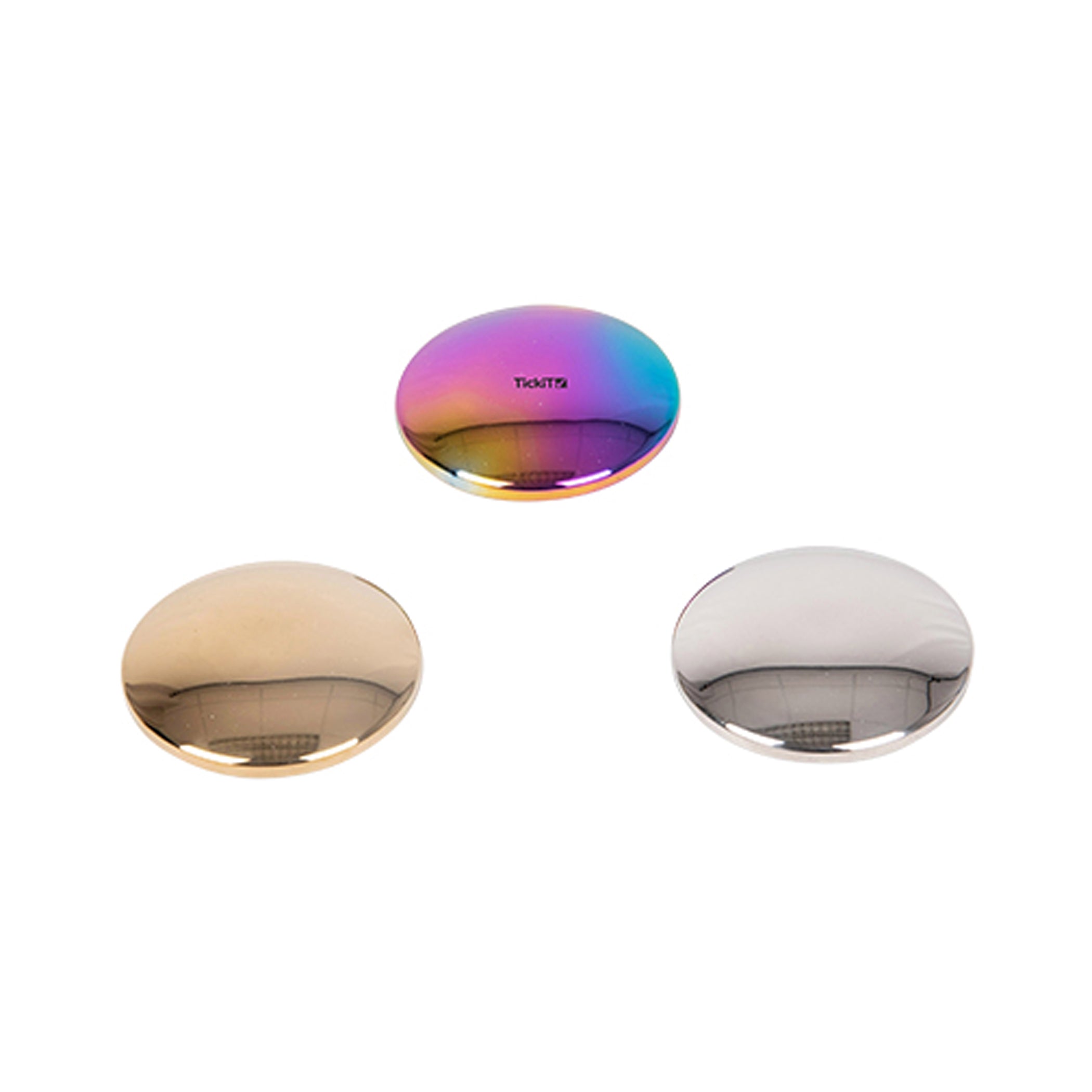 Sound Buttons Toy TickiT Sensory Reflective Sound Buttons - Set of 3 - Mirrored Discs fo ...