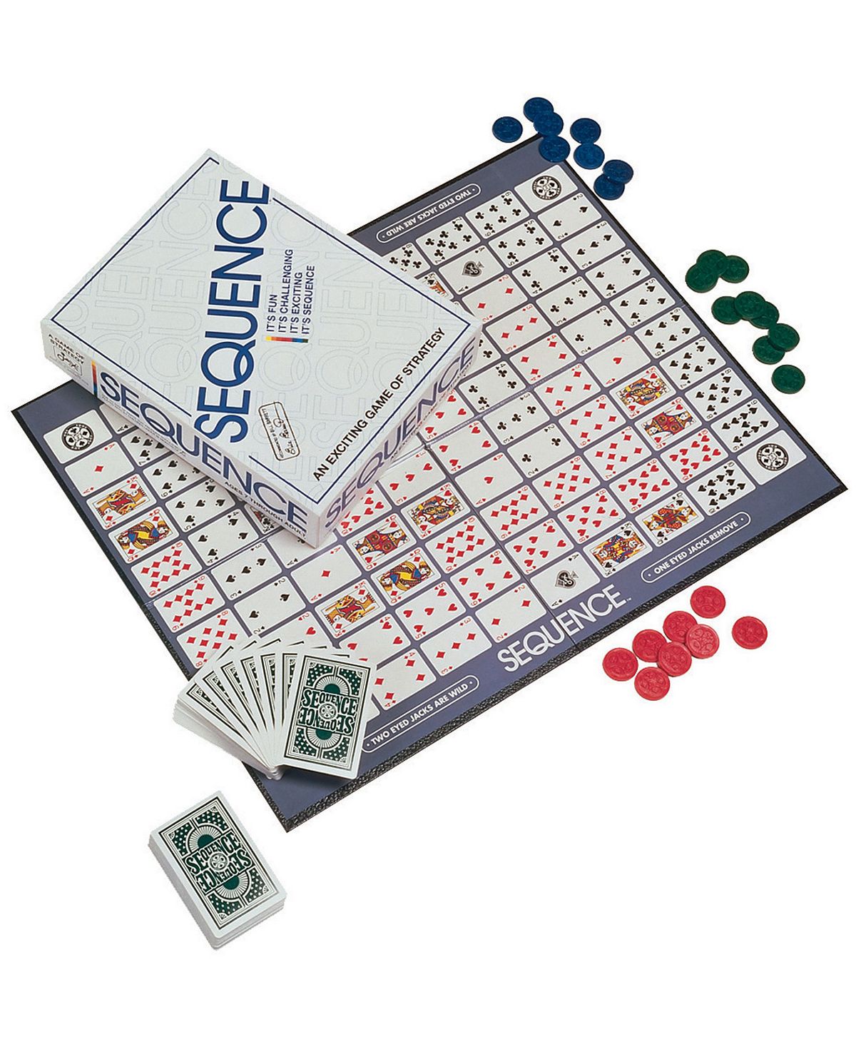 Sequence Strategy Board Game by Jax Ltd. – Toys