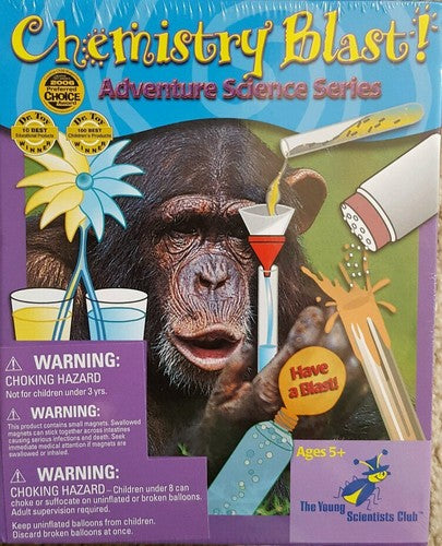 The Young Scientists Club Adventure Science Chemistry Blast Kit