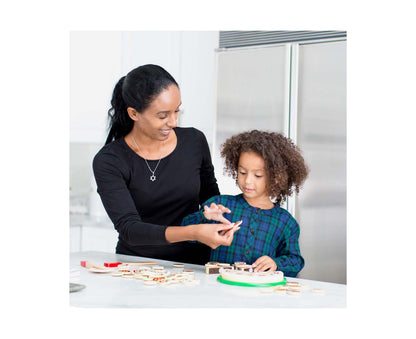 Melissa & Doug Pizza Party Wooden Play Food Set with Toppings