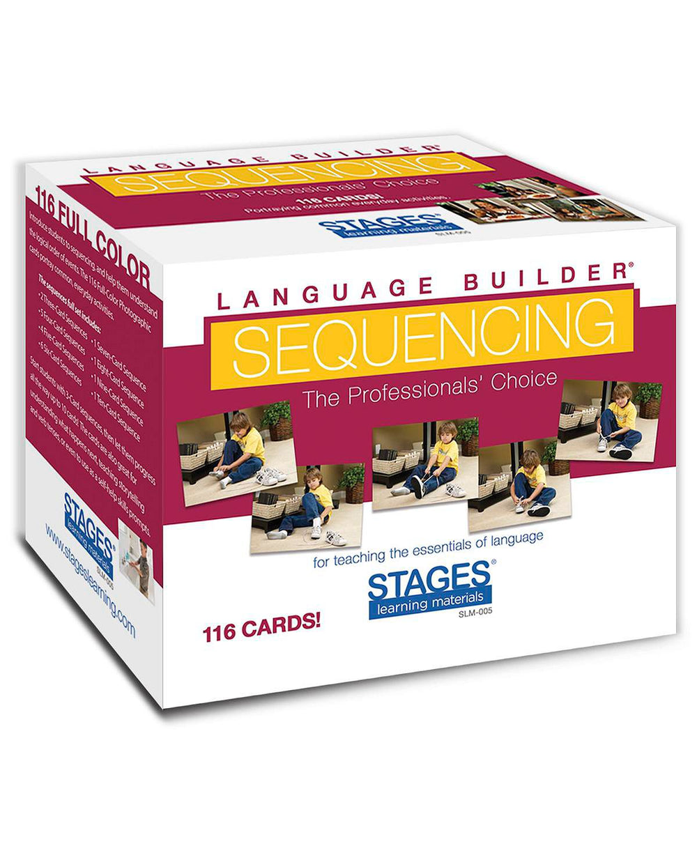 Stages Learning Materials Language Builder - Picture Sequencing Cards - Educational Toy