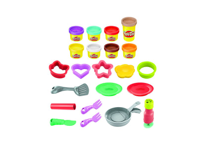 Play-Doh Kitchen Creations Pancake Party Playset - 14-Piece Set