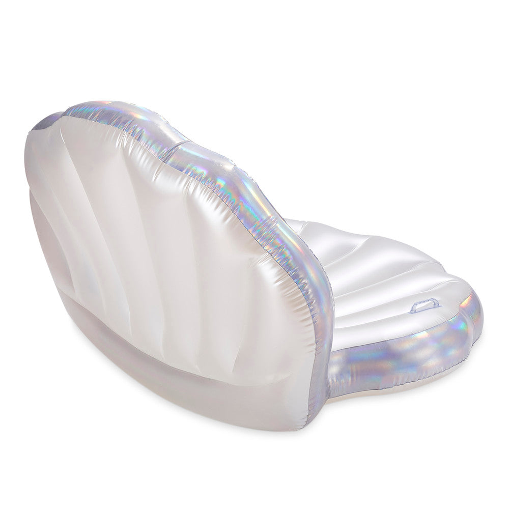 Funsicle Pearl Princess Lounge - Large Inflatable Shell Pool Float ...