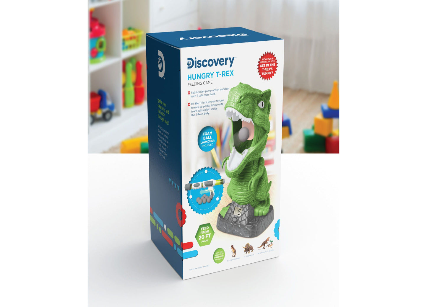Discovery T-Rex Feeding Game with Electronic Sounds