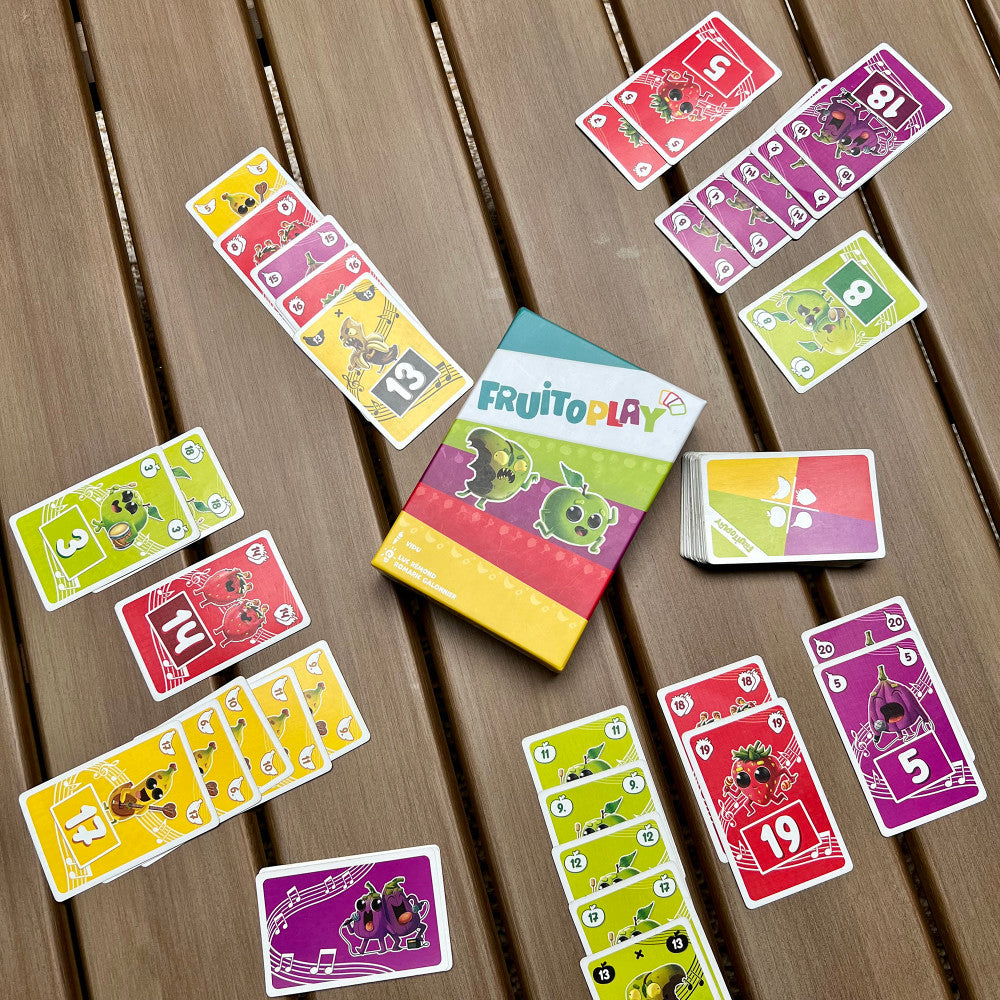 Barrel Aged Games: Fruitoplay - Zombie Fruit-Themed Card Game, Ages 8+, 2-6 Players