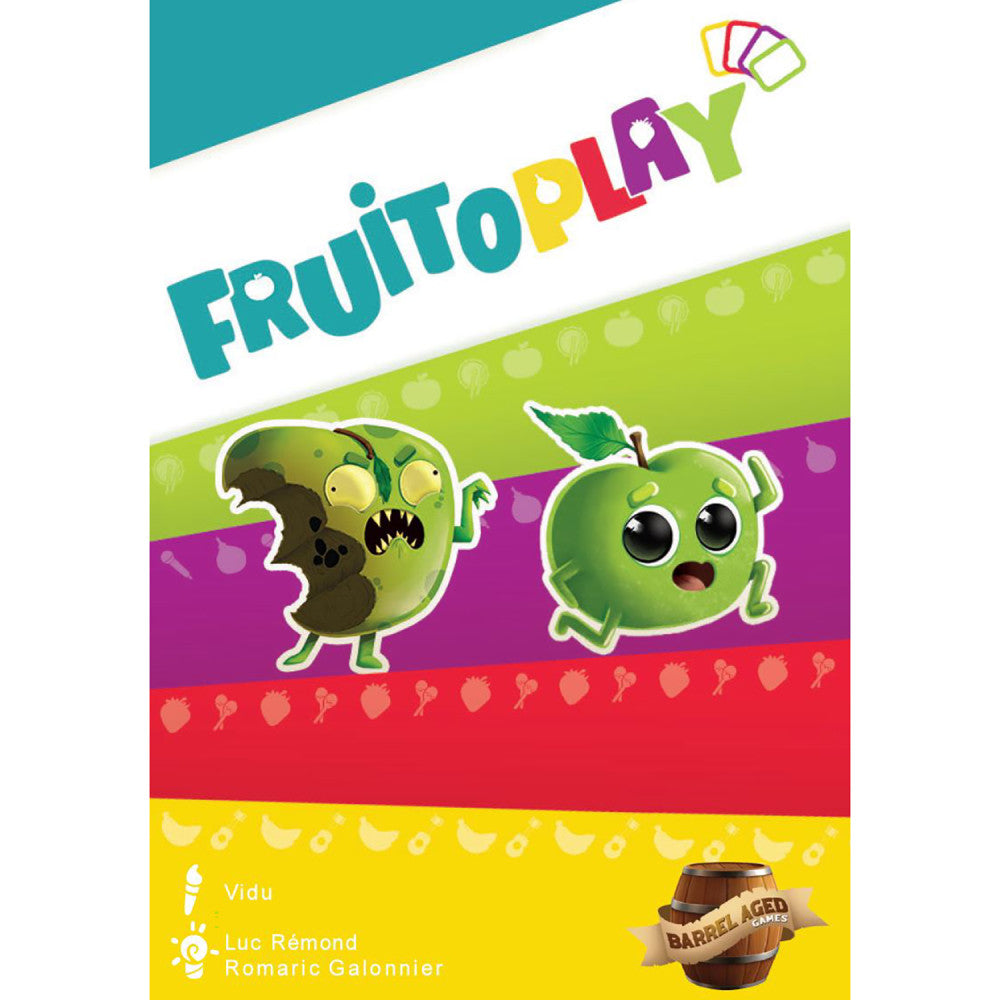 Barrel Aged Games: Fruitoplay - Zombie Fruit-Themed Card Game, Ages 8+, 2-6 Players