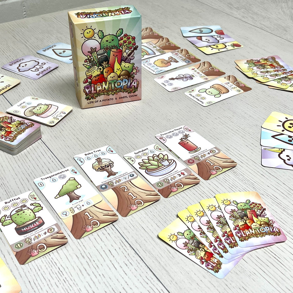 Barrel Aged Games: Plantopia - Plant-Themed Card Game, Ages 10+, 2-5 Players