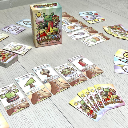 Barrel Aged Games: Plantopia - Plant-Themed Card Game, Ages 10+, 2-5 Players