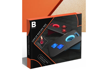 Black Series Glow-in-the-Dark Bean Bag Toss Game Set
