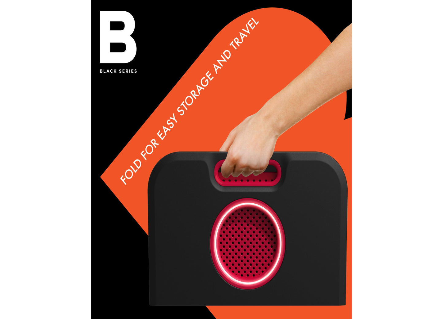 Black Series Glow-in-the-Dark Bean Bag Toss Game Set