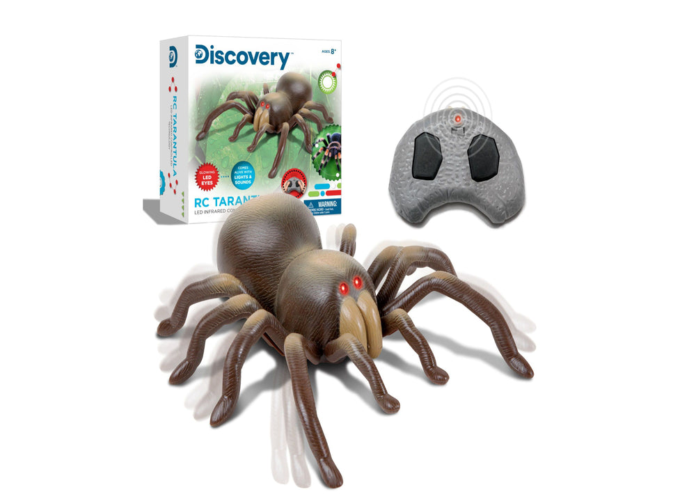 Discovery Kids Infrared Remote Control Tarantula with Glowing Eyes