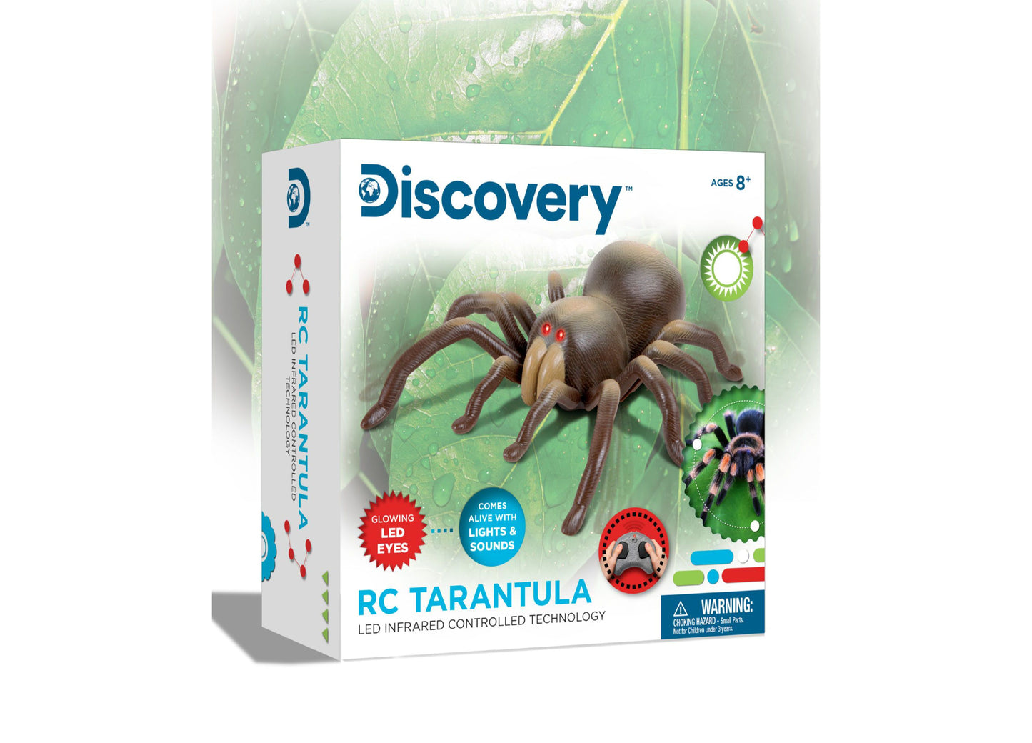 Discovery Kids Infrared Remote Control Tarantula with Glowing Eyes